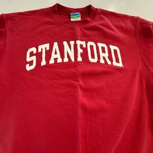 Champion Red Stanford Hoodie
